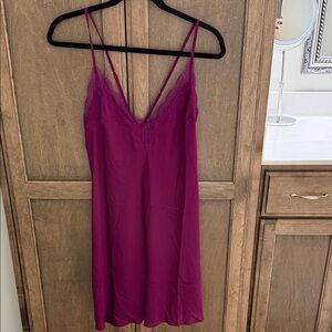 Victoria's Secret Satin & Lace Chemise
